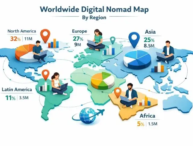 Digital-Nomad-Population-by-Region